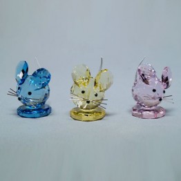 Swarovski Kristal | Silver Crystal | Replica Muis - Gelimiteerde Editie 2016 - Set van 3 | 5243778